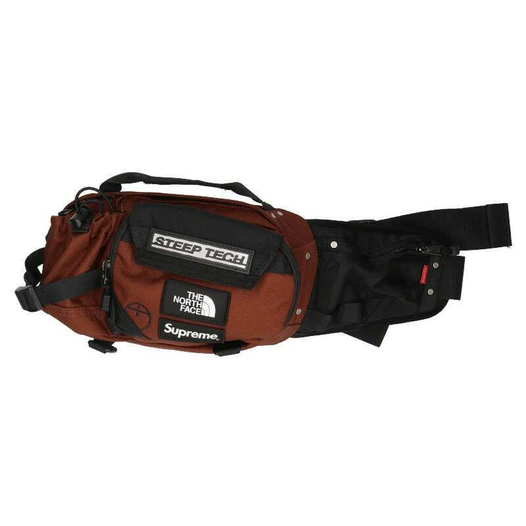 シュプリーム ×ノースフェイス THE NORTH FACE  Steep Tech Waist Bag スティープテックウエストバッグ メンズ