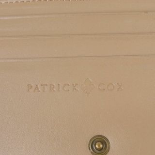 PATRICK COX - パトリックコックス 二つ折り財布 総柄 ブラウン