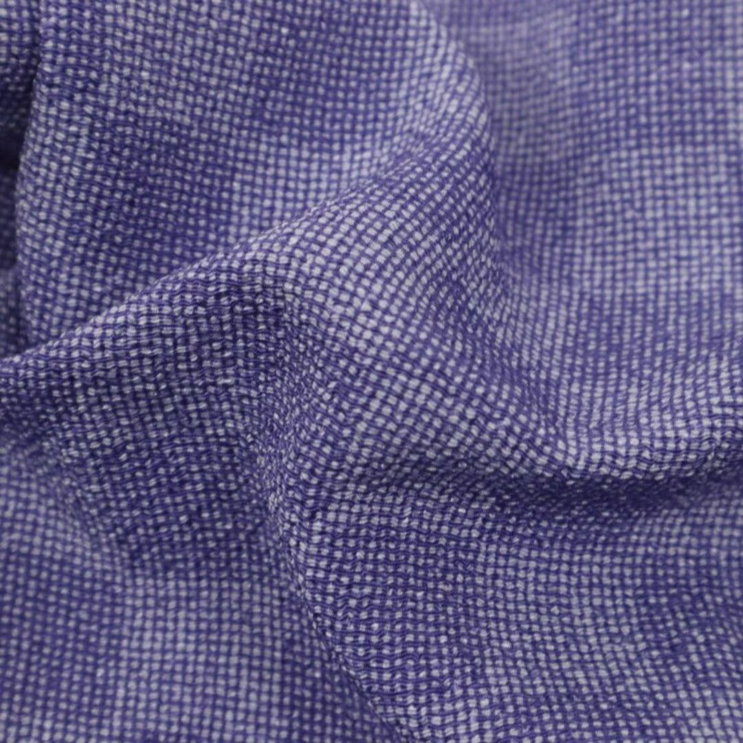四の三七五三　男の子5歳　羽織＋着物＋襦袢　3点　紫　ジャパンスタイル　9RP12