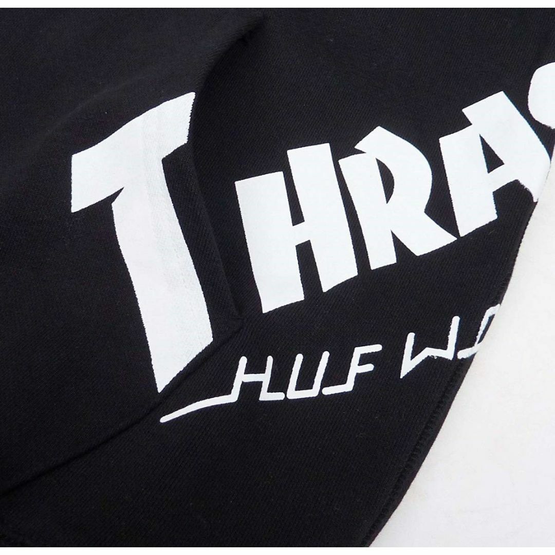 HUF ハフ スラッシャー TDS プルオーバーパーカー ブラック XL - パーカー