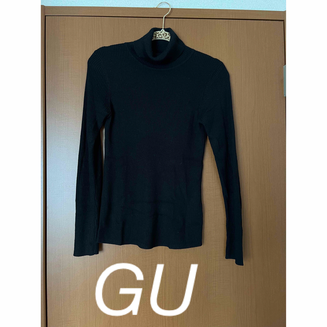 GU(ジーユー)のGU リブタートルネック レディースのトップス(ニット/セーター)の商品写真