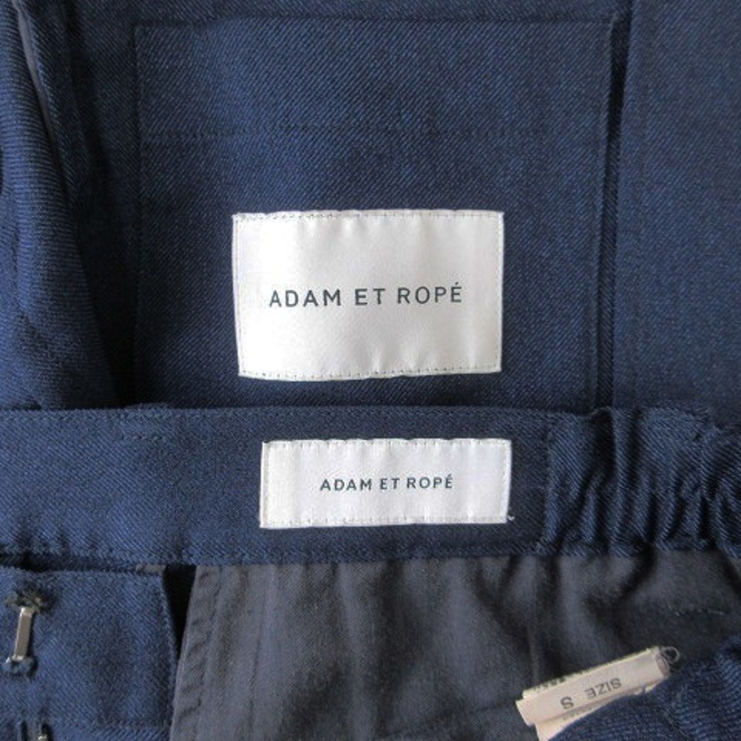 Adam et Rope'(アダムエロぺ)のアダムエロペ セットアップ スーツ ジャケット スラックス ネイビー S メンズのスーツ(セットアップ)の商品写真