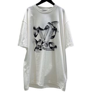 ルイ・ヴィトン LOUIS VUITTON プリンテッドコットンTシャツ LV