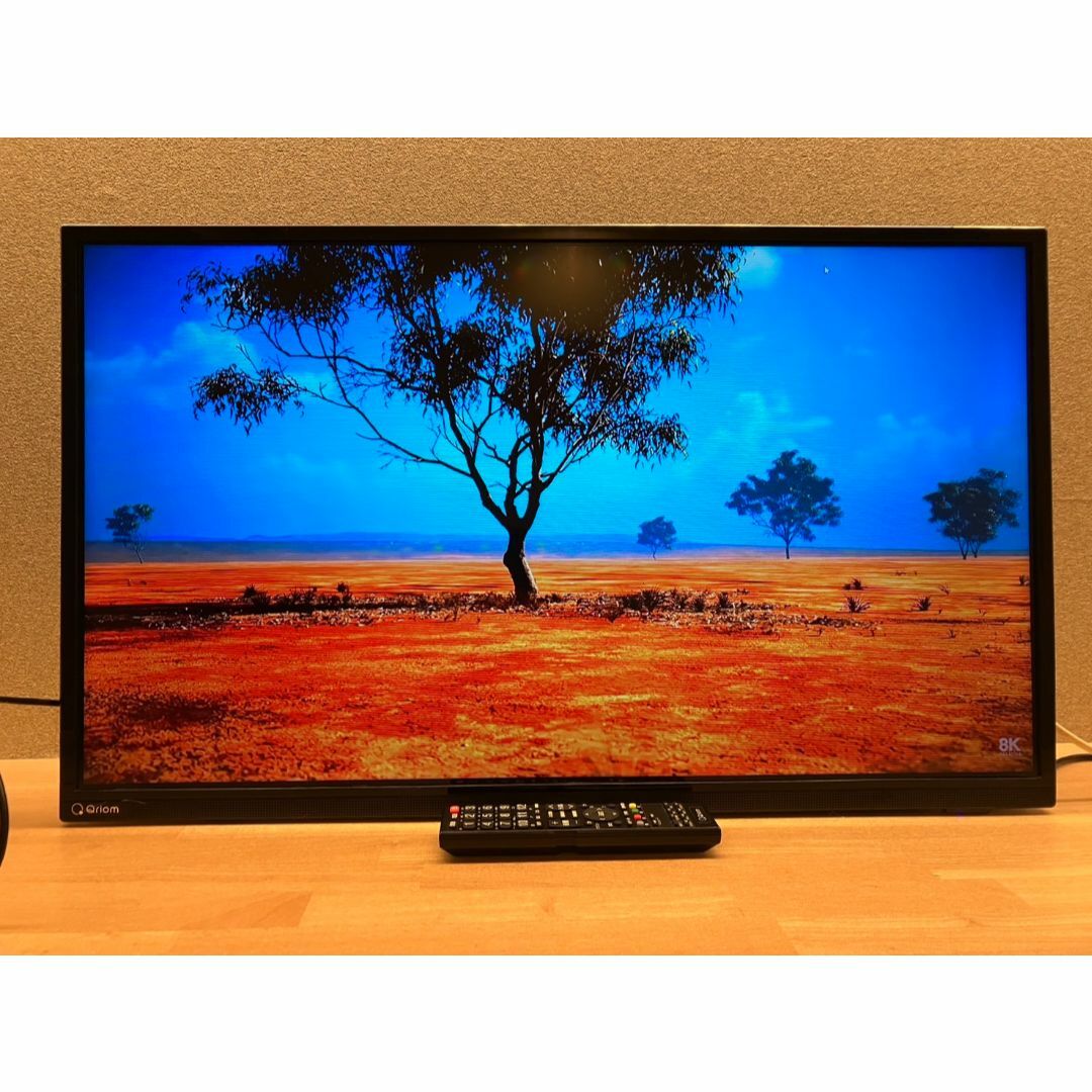 Qriom　山善 HDD内蔵録画可　32型　テレビ　QRC-32W2K 19年製