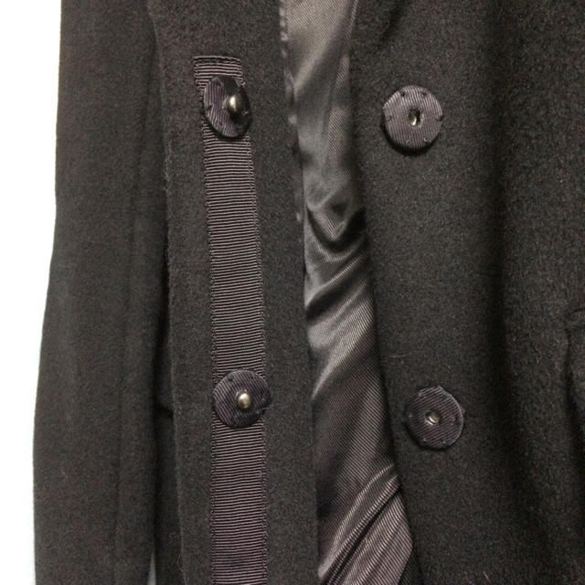 MERCURYDUO(マーキュリーデュオ)の美品‼︎ マーキュリーデュオ チェスターコート ブラック レディースのジャケット/アウター(チェスターコート)の商品写真