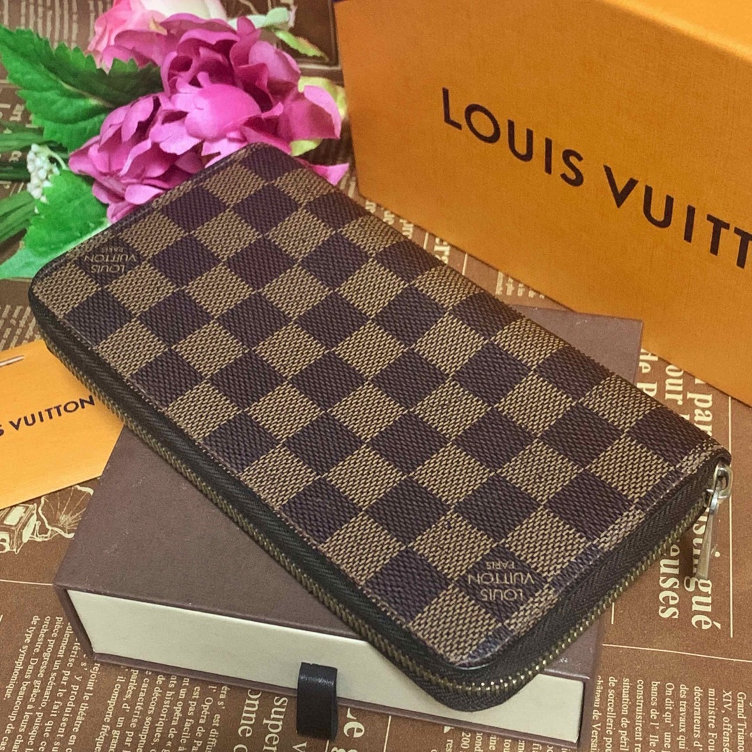 LOUIS VUITTON - ⭐️美品⭐️ルイヴィトン ジッピーウォレット ダミエ