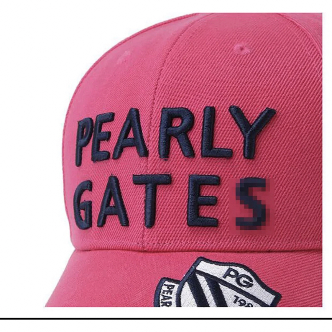 PEARLY GATES(パーリーゲイツ)のパーリーゲイツ　ゴルフキャップ新品未使用品 スポーツ/アウトドアのゴルフ(ウエア)の商品写真