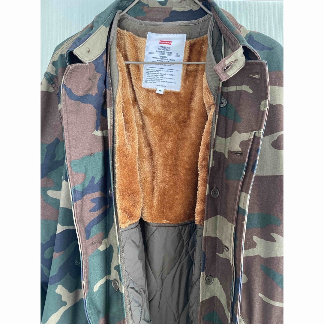 Supreme - SUPREME 12FW ARMY TRENCH COAT シュプリーム コートの通販 ...