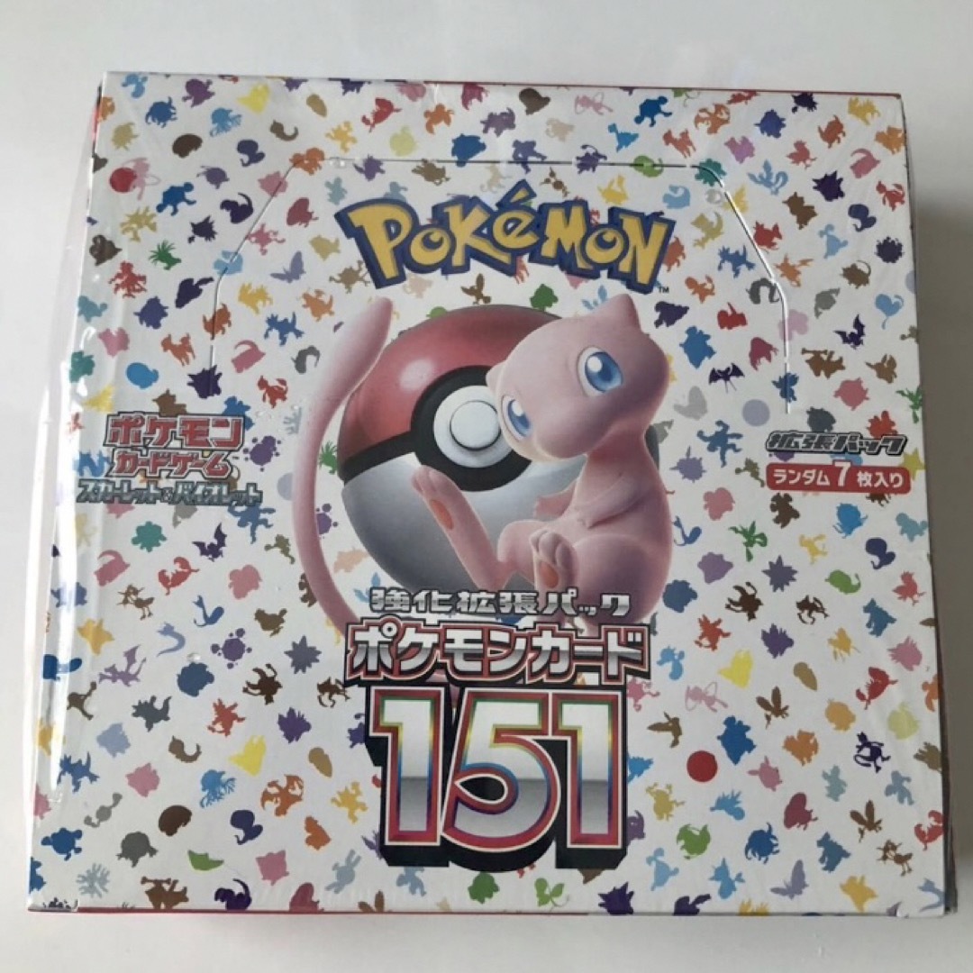 ポケセン産　ポケモンカード　151 BOX シュリンク付き