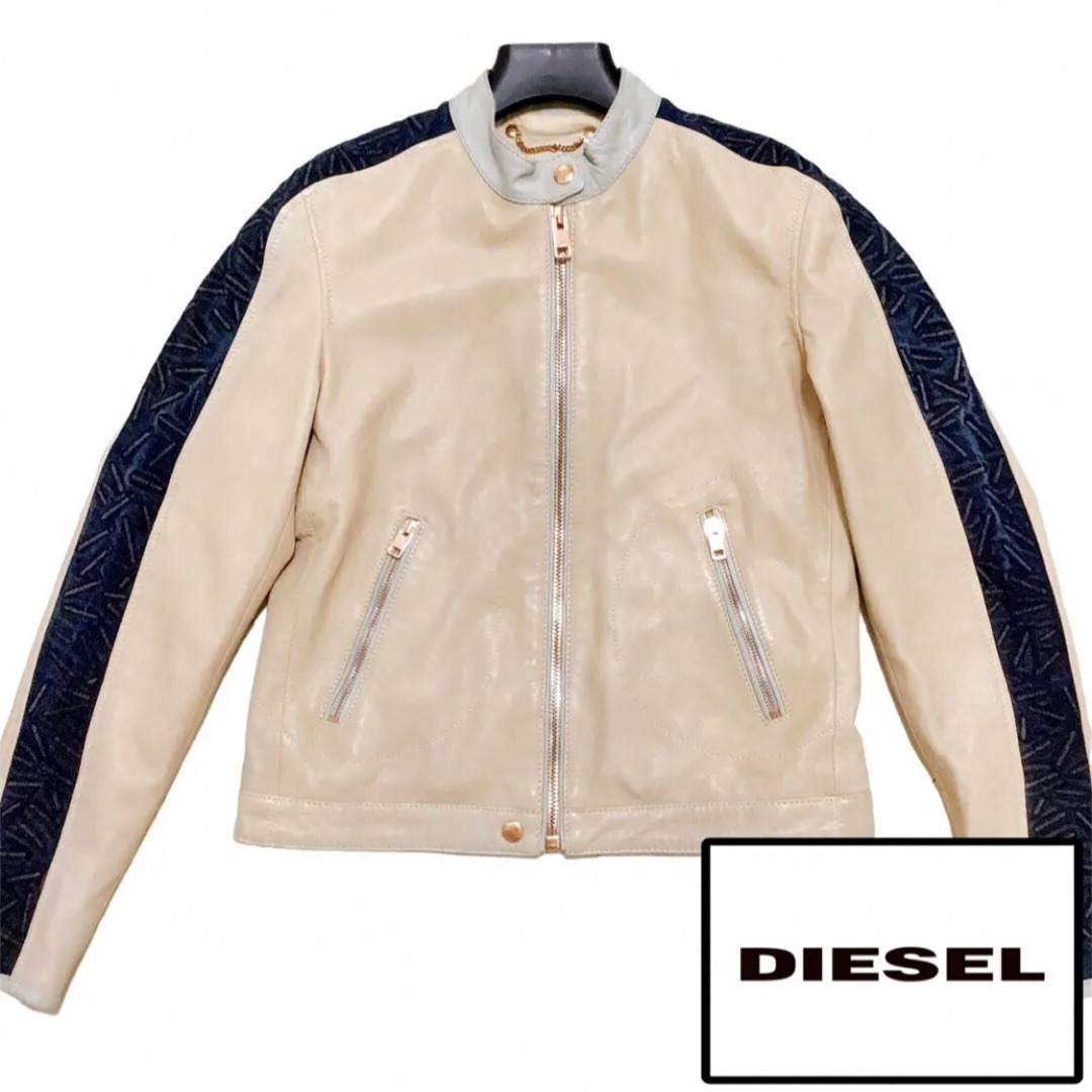 エゴイストDIESEL シングル ライダースジャケット