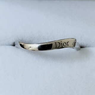 クリスチャンディオール(Christian Dior)のクリスチャン ディオール リボン リング K18WG 3.0g(リング(指輪))