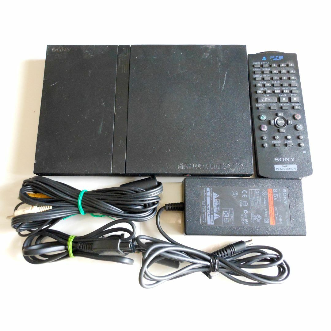 PS2薄型 SCPH-75000 ブラック ソフト付