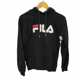 フィラ(FILA)のFILA(フィラ) フロントロゴプリントパーカー メンズ トップス パーカー(パーカー)