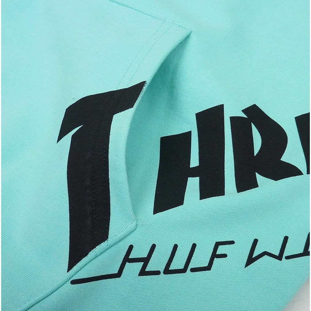 HUF ハフ スラッシャー TDS プルオーバーパーカー ミント L-