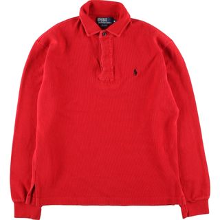 ラルフローレン(Ralph Lauren)の古着 ラルフローレン Ralph Lauren POLO by Ralph Lauren 長袖 ポロシャツ メンズM /eaa371638(ポロシャツ)