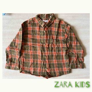 ザラキッズ(ZARA KIDS)のZARA KIDS☆キッズチェックシャツ☆(その他)