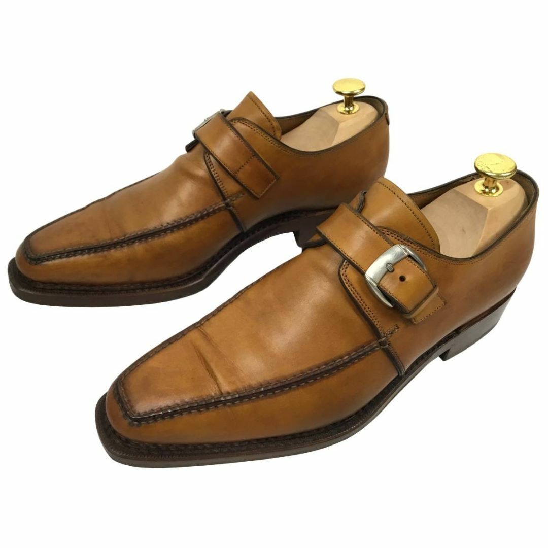 Santoni サントーニ チゼルトゥ モンクストラップシューズドレス/ビジネス