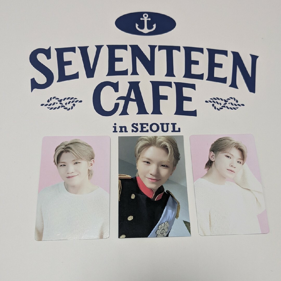 SEVENTEEN(セブンティーン)のSEVENTEEN CAFE in SEOUL　ウジ　トレカセット エンタメ/ホビーのCD(K-POP/アジア)の商品写真