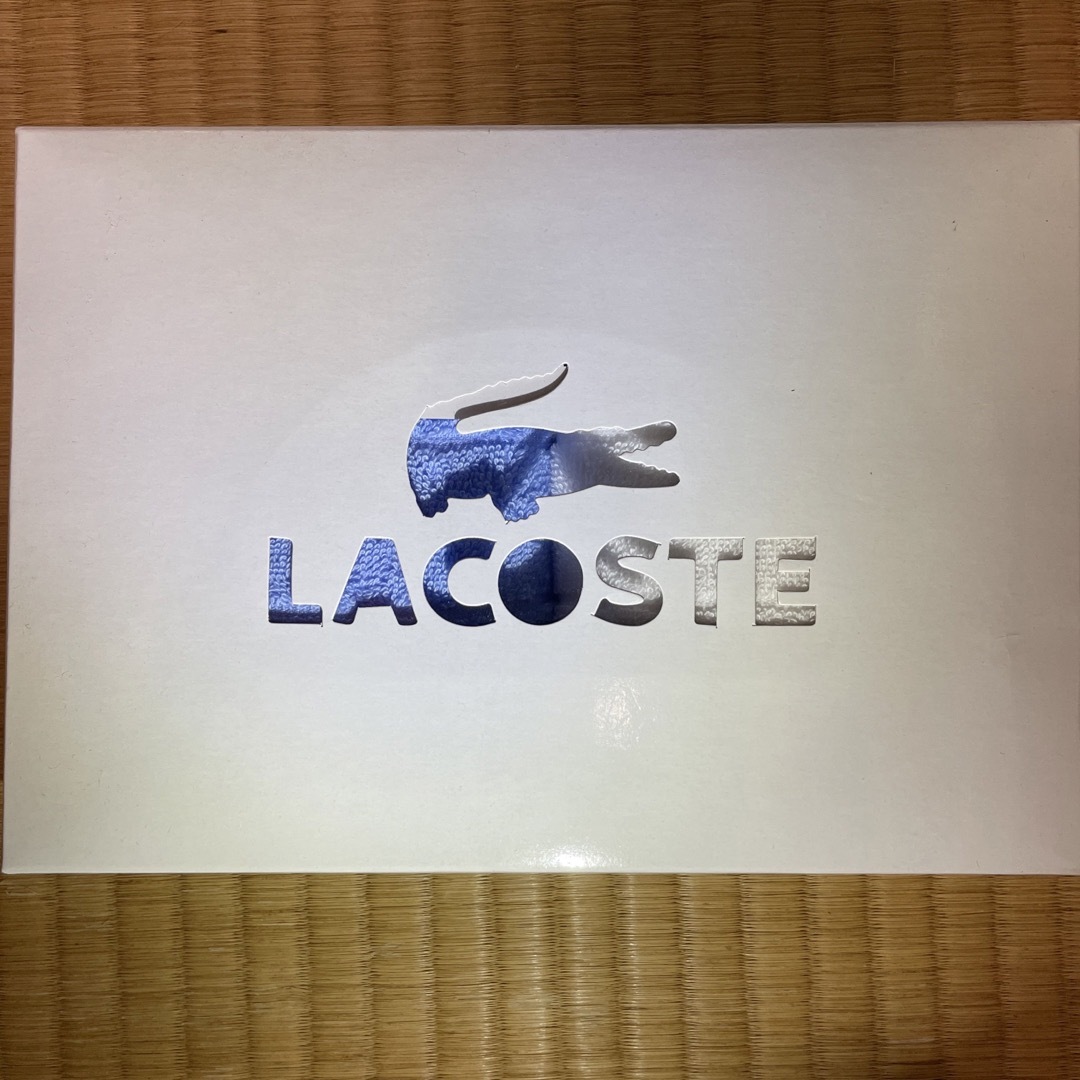 LACOSTE(ラコステ)のラコステ ハンドタオル2枚組 メンズのファッション小物(ハンカチ/ポケットチーフ)の商品写真