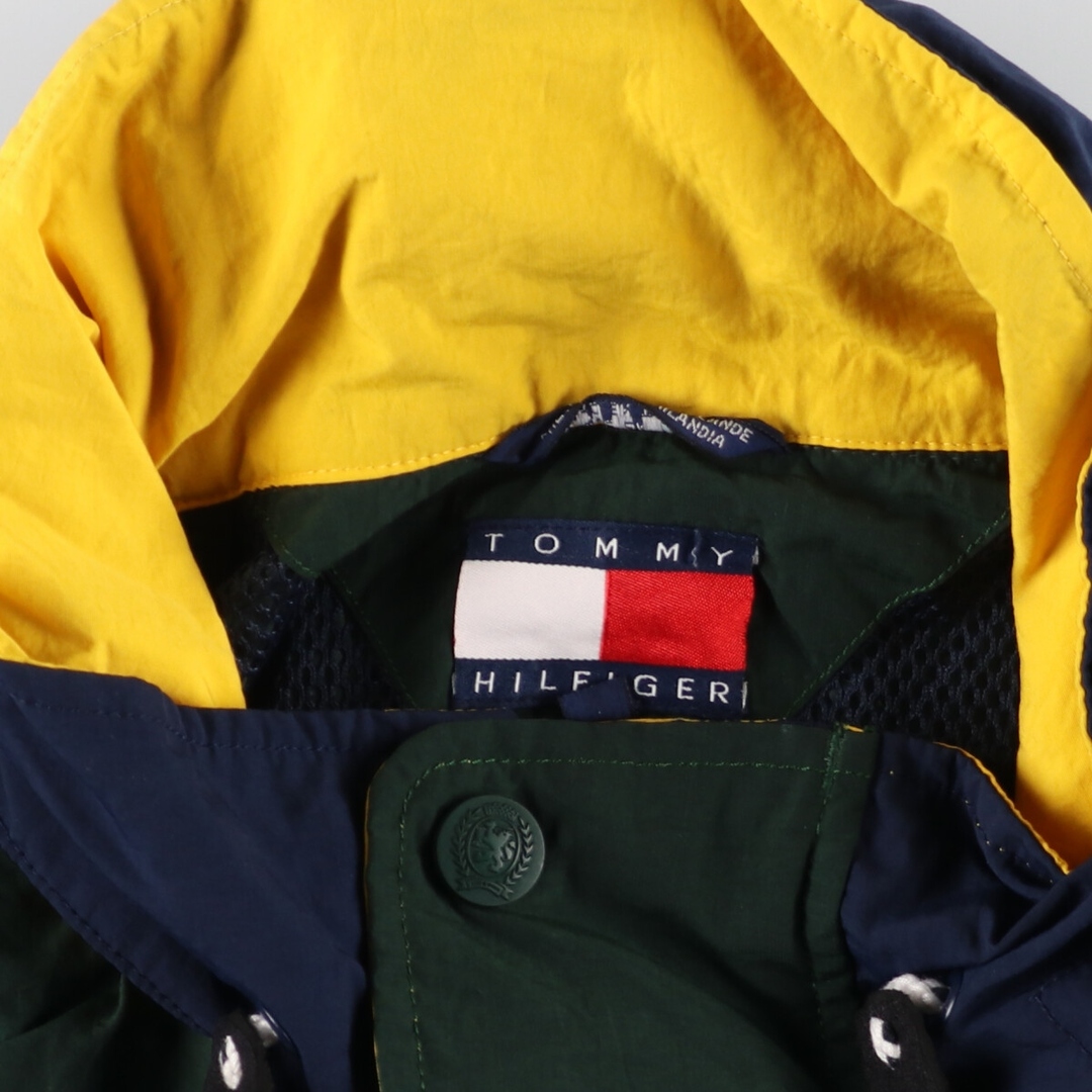 TOMMY HILFIGER(トミーヒルフィガー)の古着 90年代 トミーヒルフィガー TOMMY HILFIGER 袖ロゴ セーリングジャケット メンズXL ヴィンテージ /eaa372218 メンズのジャケット/アウター(その他)の商品写真