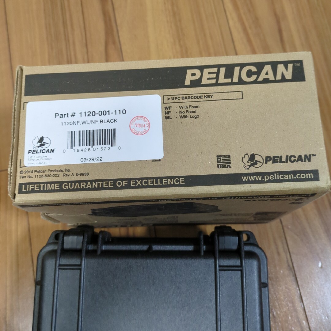 Pelikan - 新品未使用 PELICAN(ペリカン)ケース1120 黒の通販 by てっ