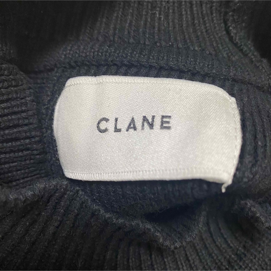 CLANE(クラネ)のCLANE◎ BACK SLIT KNIT VEST レディースのトップス(ベスト/ジレ)の商品写真