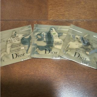 ディオール(Dior)のプレステージルプロテクターUVミネラルBB01　3枚　日焼け止め　化粧下地(BBクリーム)