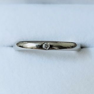 ティファニー(Tiffany & Co.)のティファニー ダイヤモンド スタッキング バンドリング Pt950 5.5g(リング(指輪))