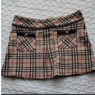 バーバリー(BURBERRY)のバーバリー　ミニスカート　100サイズ(スカート)