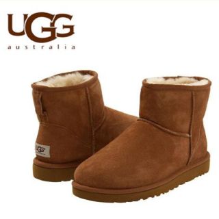 アグ(UGG)のUGGクラシックミニ チェスナット新品☆(ブーツ)