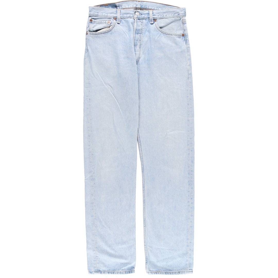 835cmもも周りリーバイス Levi's リーバイス501 ジーンズ ストレートデニムパンツ メンズw32 /eaa370591