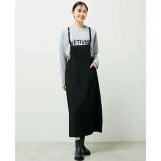 メルローズクレール(MELROSE claire)の【ブラック】ひと味違うひねりのきいたデザインが魅力のキャミワンピース(ロングワンピース/マキシワンピース)