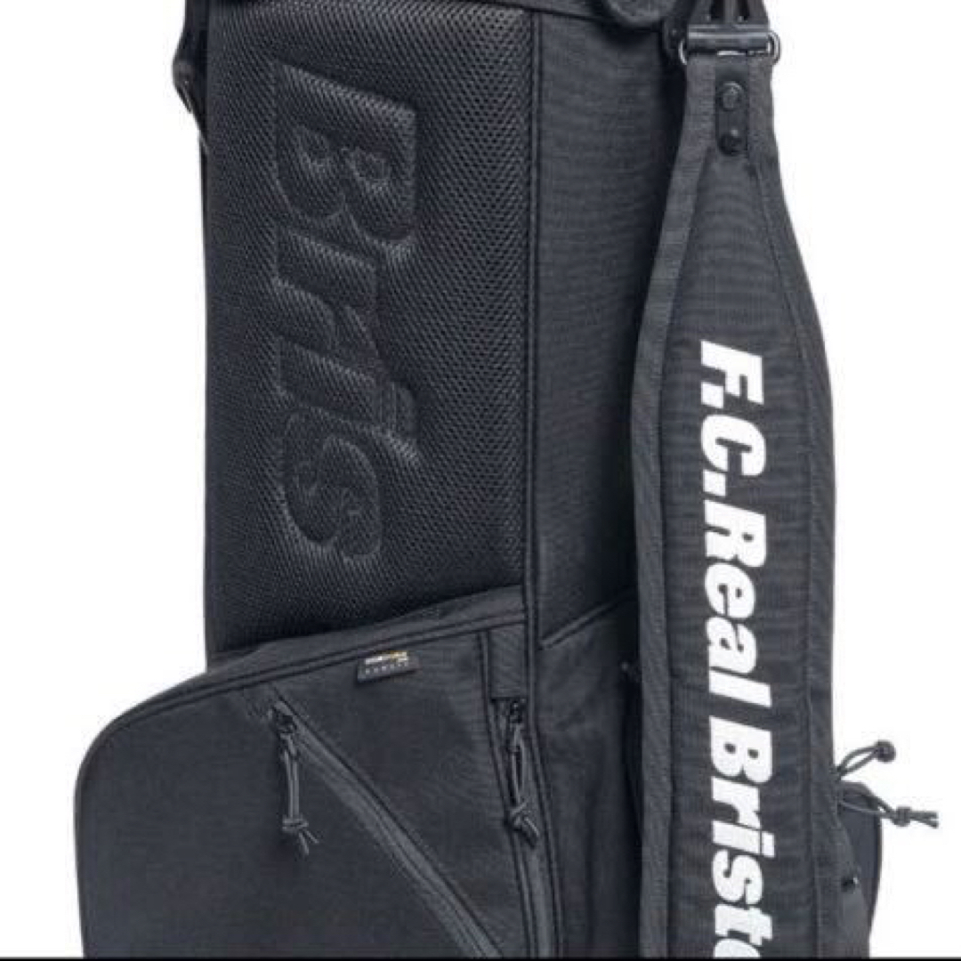 F.C.Real Bristol GOLF BAG BLACK キャディバッグ