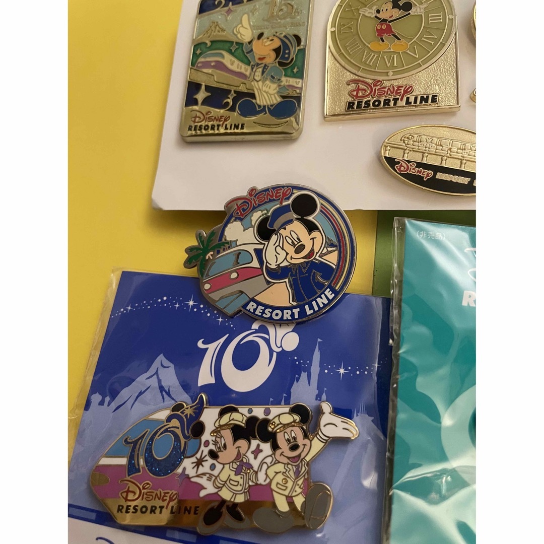 Disney - ディズニー リゾートライン ピンバッジ セット 非売品 Disney - ディズニー リゾートライン ピンバッジ セット 非売品