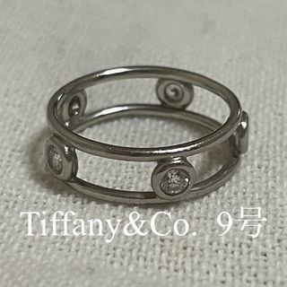 ティファニー(Tiffany & Co.)のティファニー ダブルワイヤーリング 9号 Pt950(リング(指輪))