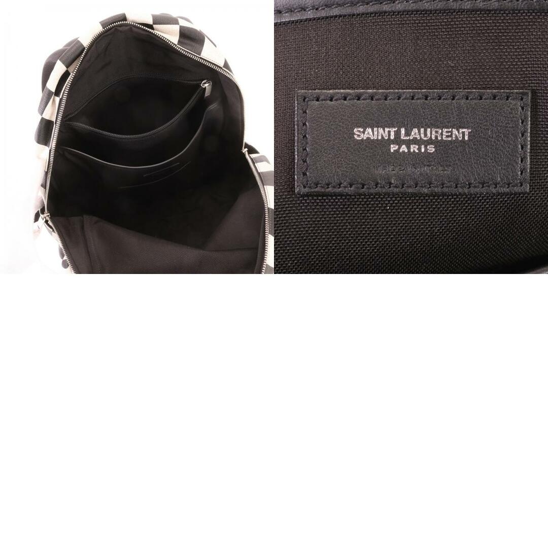 Saint Laurent - 極美品□サンローランパリ□格子 柄□リュックサック