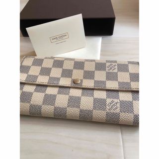 ルイヴィトン(LOUIS VUITTON)のルイヴィトン財布　ダミエアズール長財布(財布)