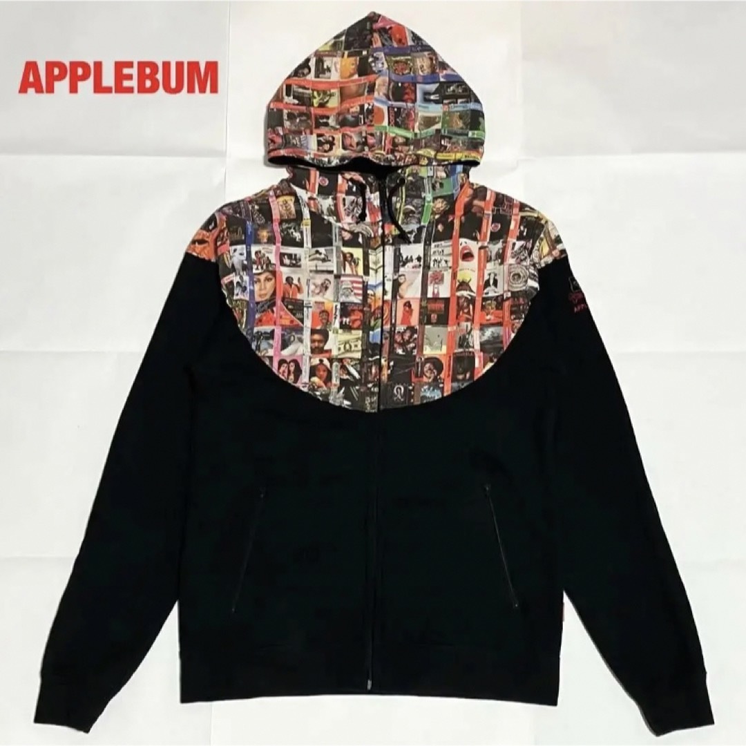 【希少】APPLEAUM　アップルバム　ジップアップパーカー　初期タグ　レコード