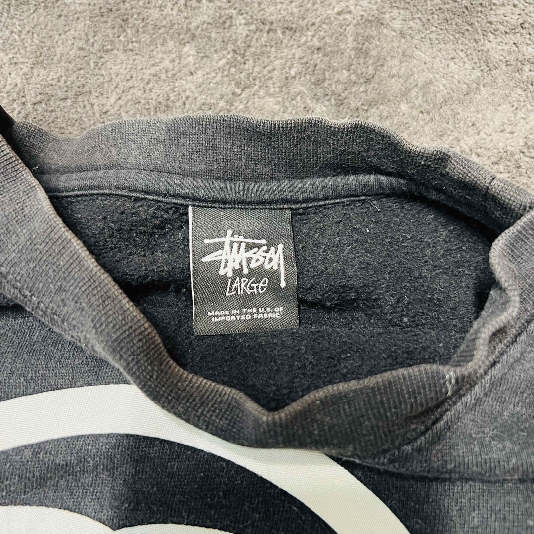 80s 90s OLD stussy シャネルロゴ　SSリンク　スウェット