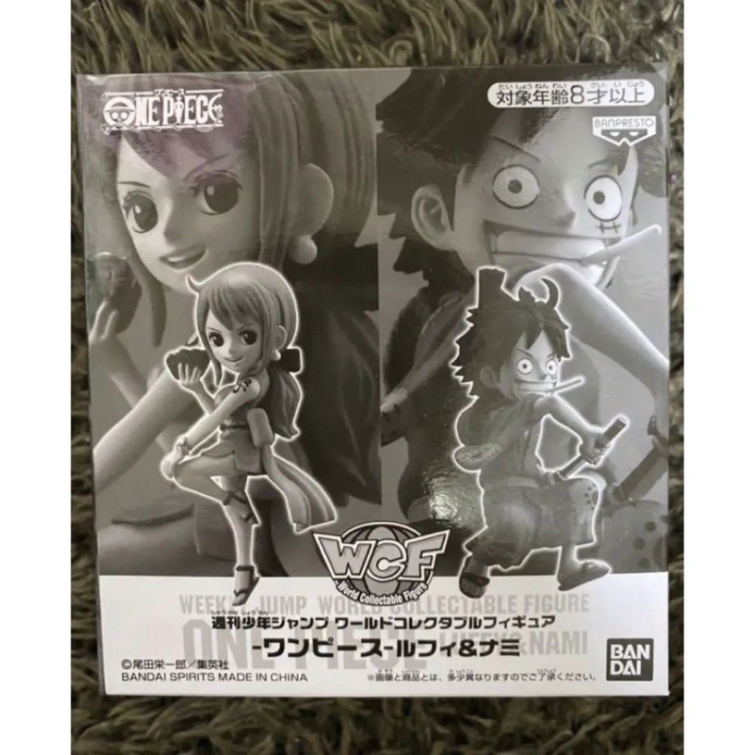 ワンピース　ワールドコレクタブルフィギュア週刊少年ジャンプ限定品ルフィ&ナミ新品