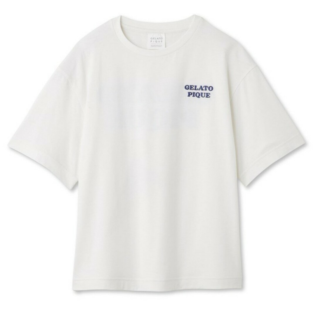 gelato pique(ジェラートピケ)の新品 ジェラートピケ バックプリントTシャツ＆ギンガムチェック柄ロングパンツ レディースのルームウェア/パジャマ(その他)の商品写真