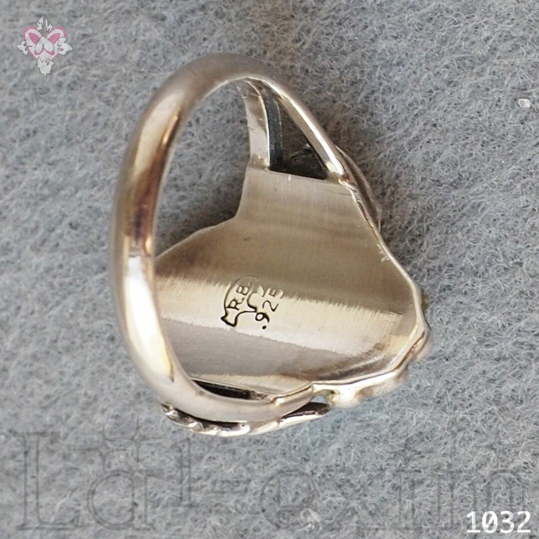 INDIAN JEWELRY - ターコイズ フェザー リング シルバー 925 INDIAN JEWELRY - ターコイズ フェザー リング シルバー 925