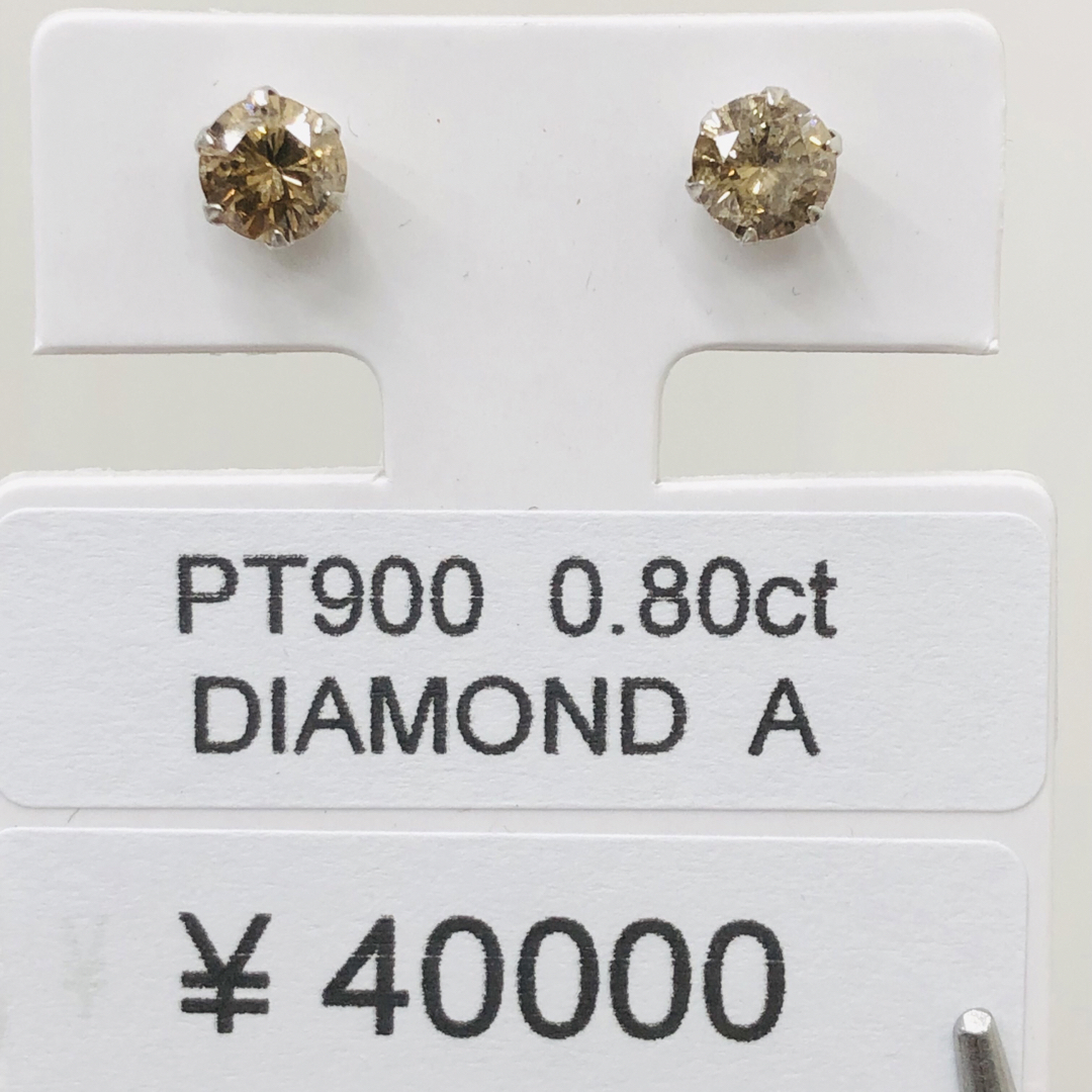 DE-23762 PT900 ピアス　ダイヤモンド