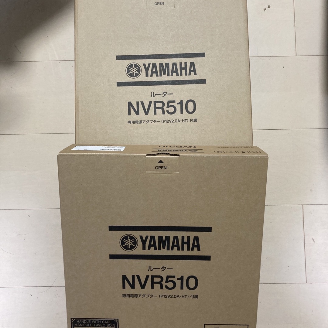 YAMAHA ルーター NVR510✖️2台