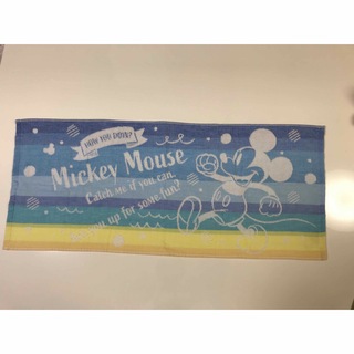 ディズニー(Disney)のミッキーマウスのフェイスタオル(タオル)