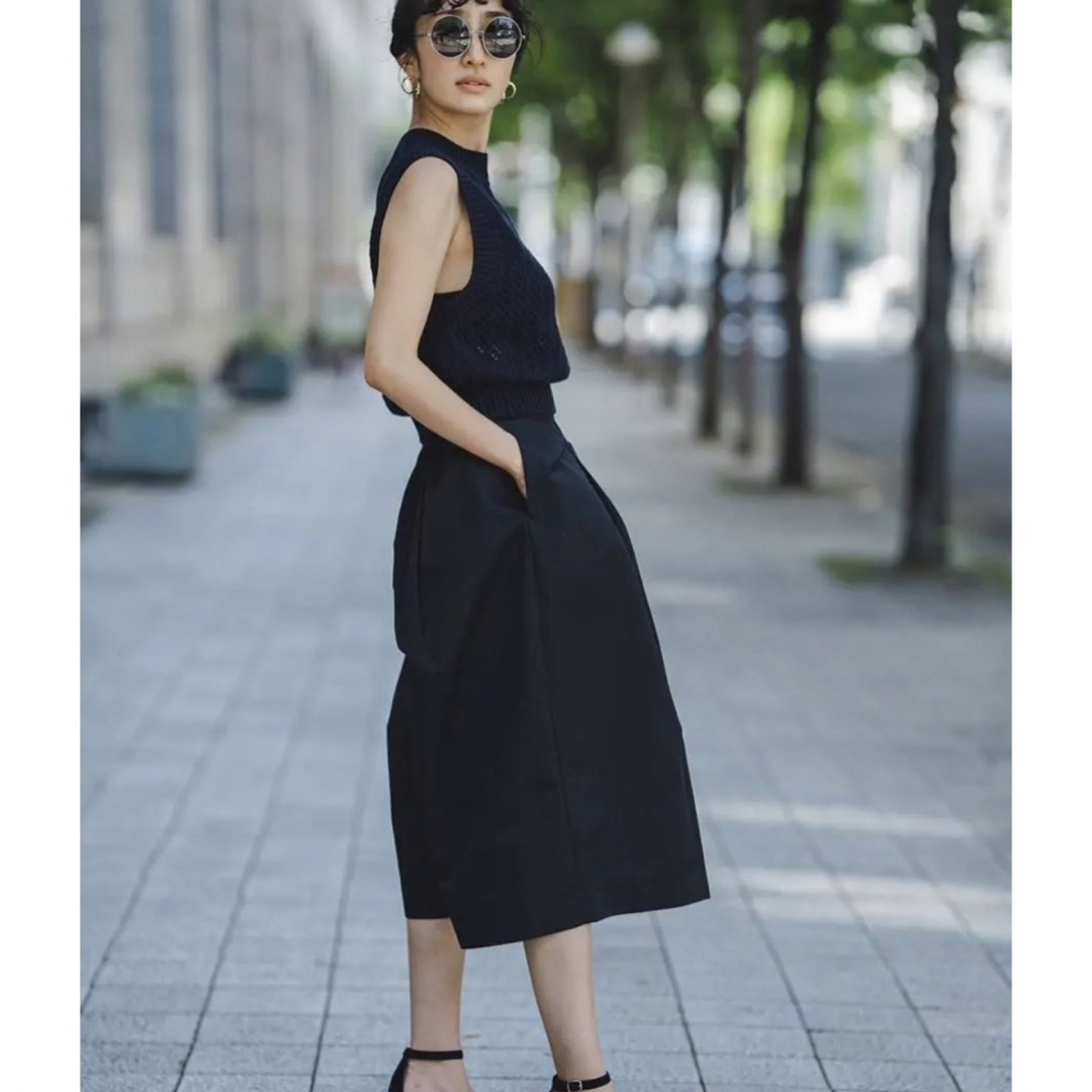 Nala ナラ　dress pants navy ドレスパンツ