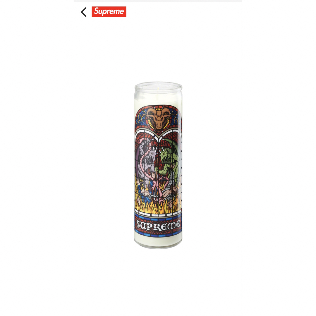 Supreme(シュプリーム)のSupreme Prayer Candle シュプリーム プレイア キャンドル ハンドメイドのインテリア/家具(アロマ/キャンドル)の商品写真