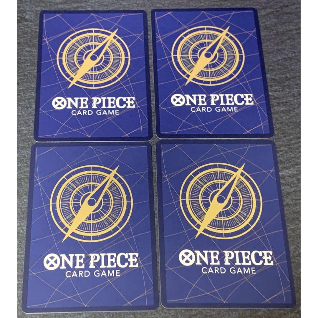 ONE PIECE - ワンピースカード R レア◇しらほし 4枚セット まとめ売り