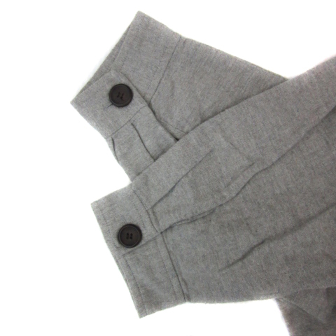 SM2(サマンサモスモス)のサマンサモスモス SM2 シャツジャケット ミドル丈 ステンカラー F グレー レディースのジャケット/アウター(その他)の商品写真