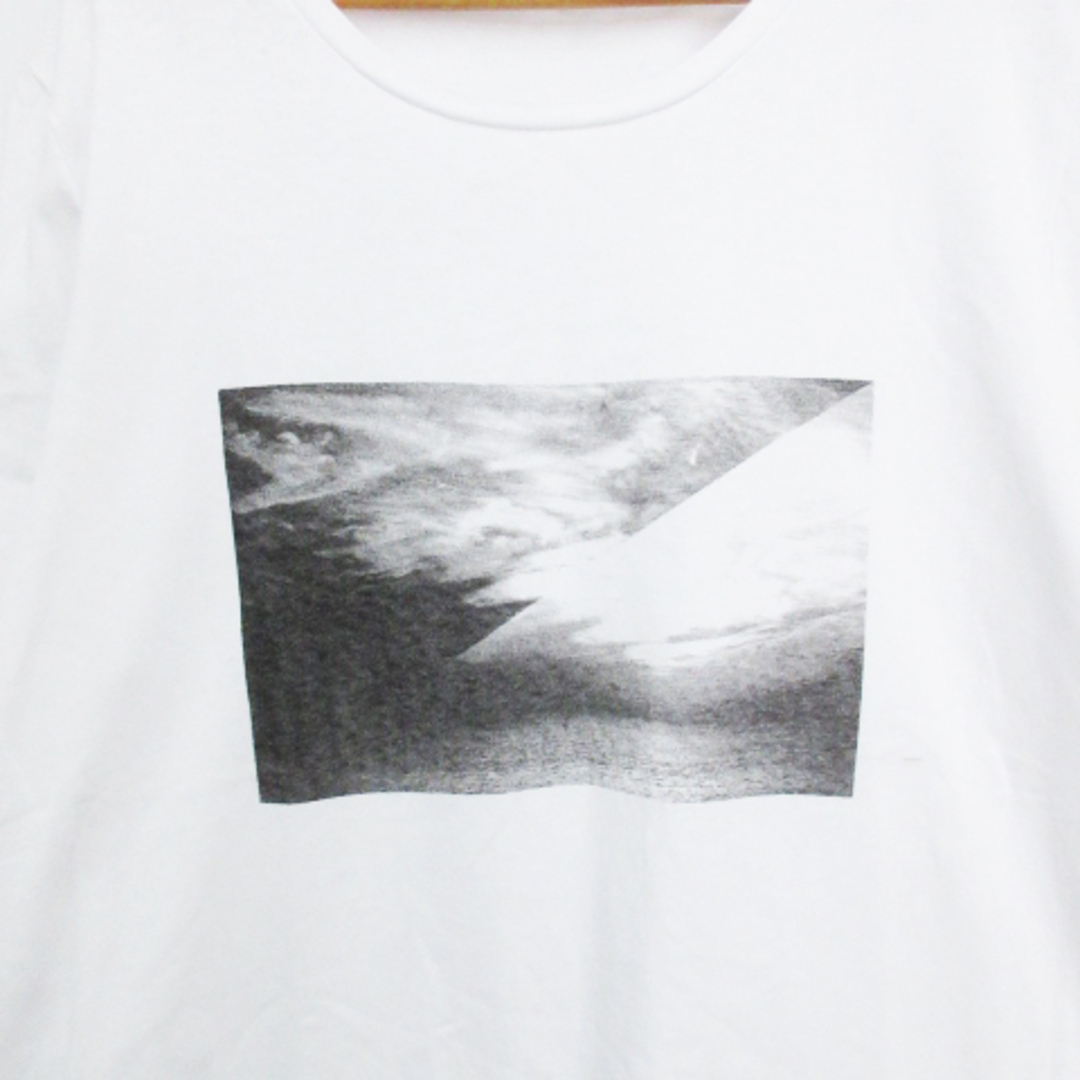 NO ID. - ノーアイディー Tシャツ カットソー 半袖 Uネック プリント 2